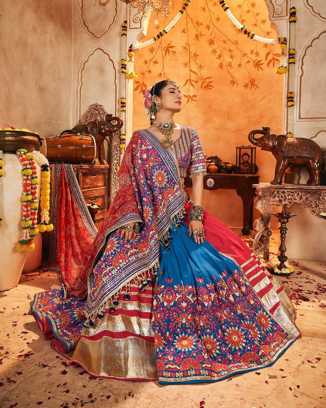 Rangili Queen of Tradition Gujarati Choli