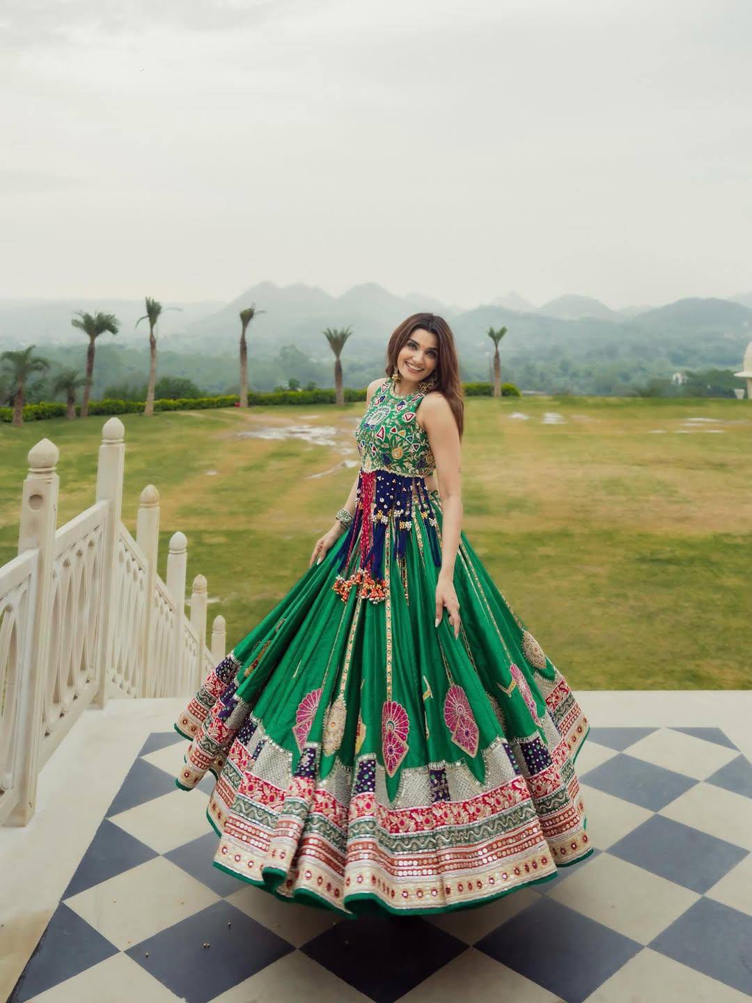 Rimzim Divine Dandiya of Navratri Choli