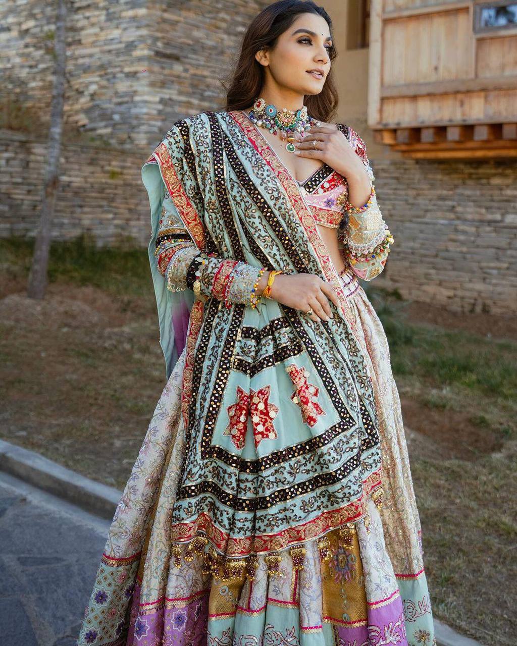 Aanandi Garba Night & Royal Lehenga Choli