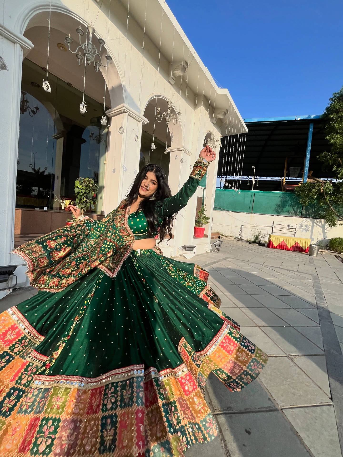 Zilmil Dandiya Beats, Desi Treats Lahenga Choli
