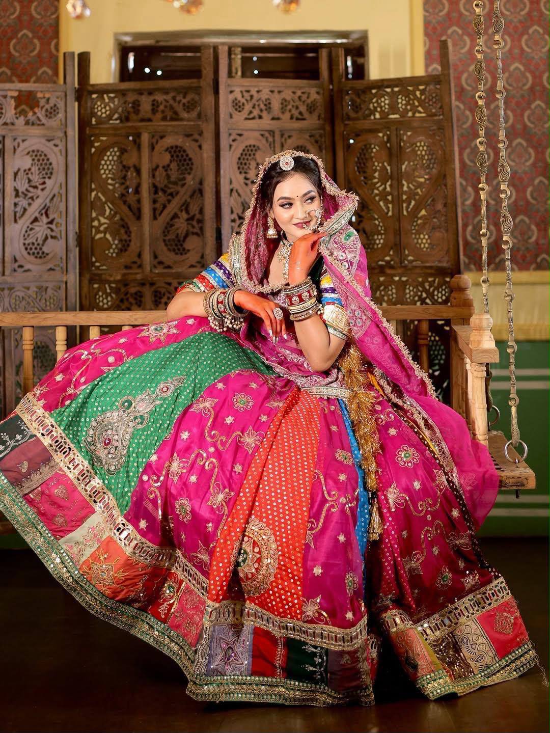 Gori Garba Glow – Dressed in the Colors of Navratri