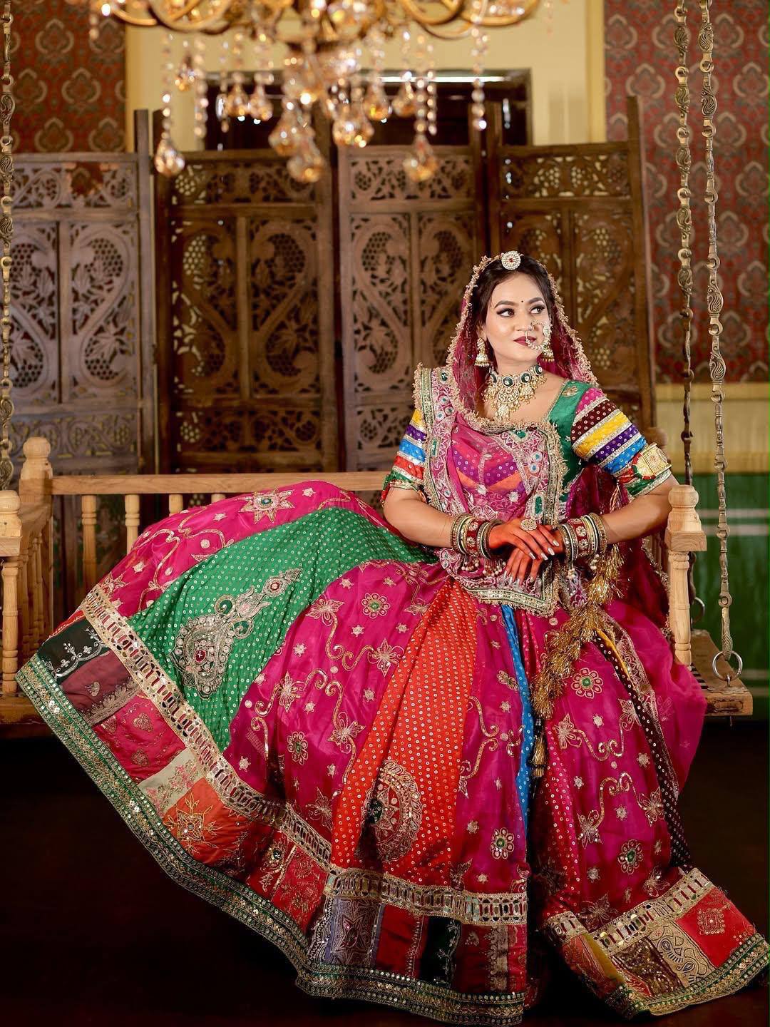 Gori Garba Glow – Dressed in the Colors of Navratri