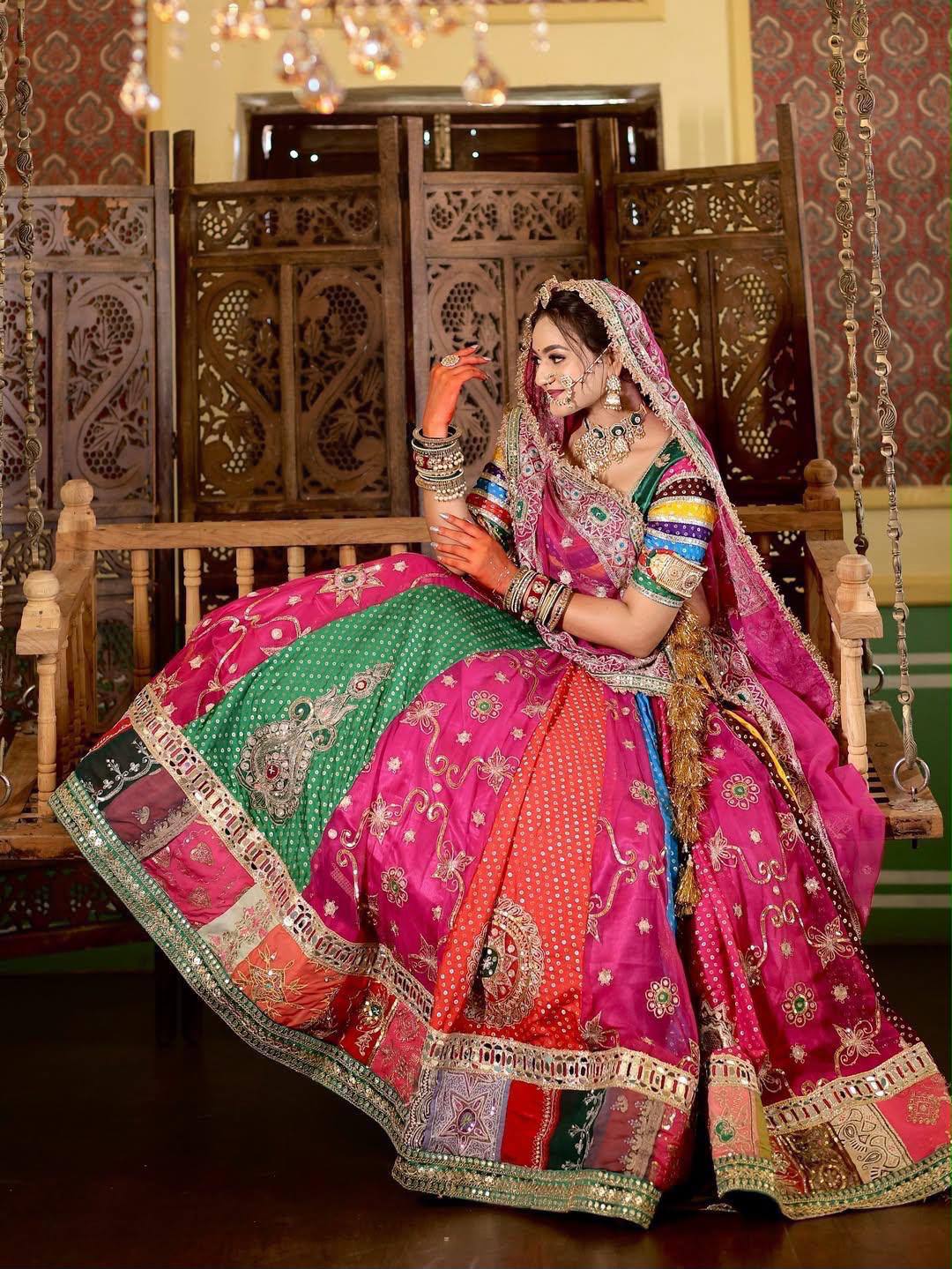 Gori Garba Glow – Dressed in the Colors of Navratri