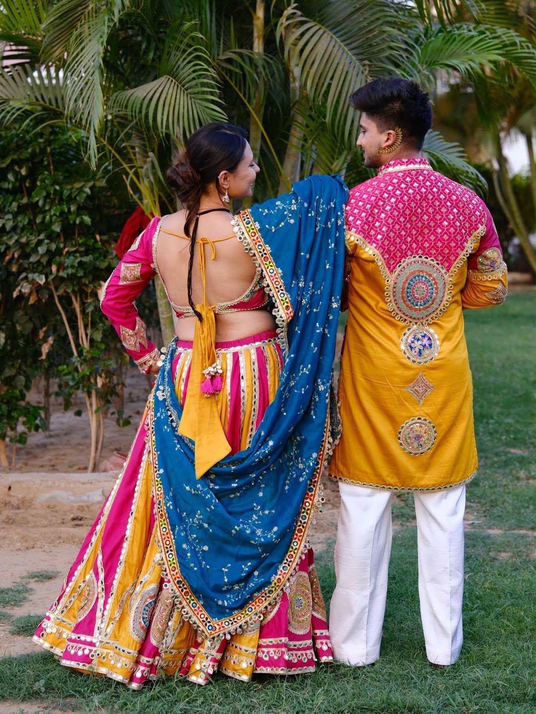 Vrajvi Grand Garba Heritage Rangotsav Choli