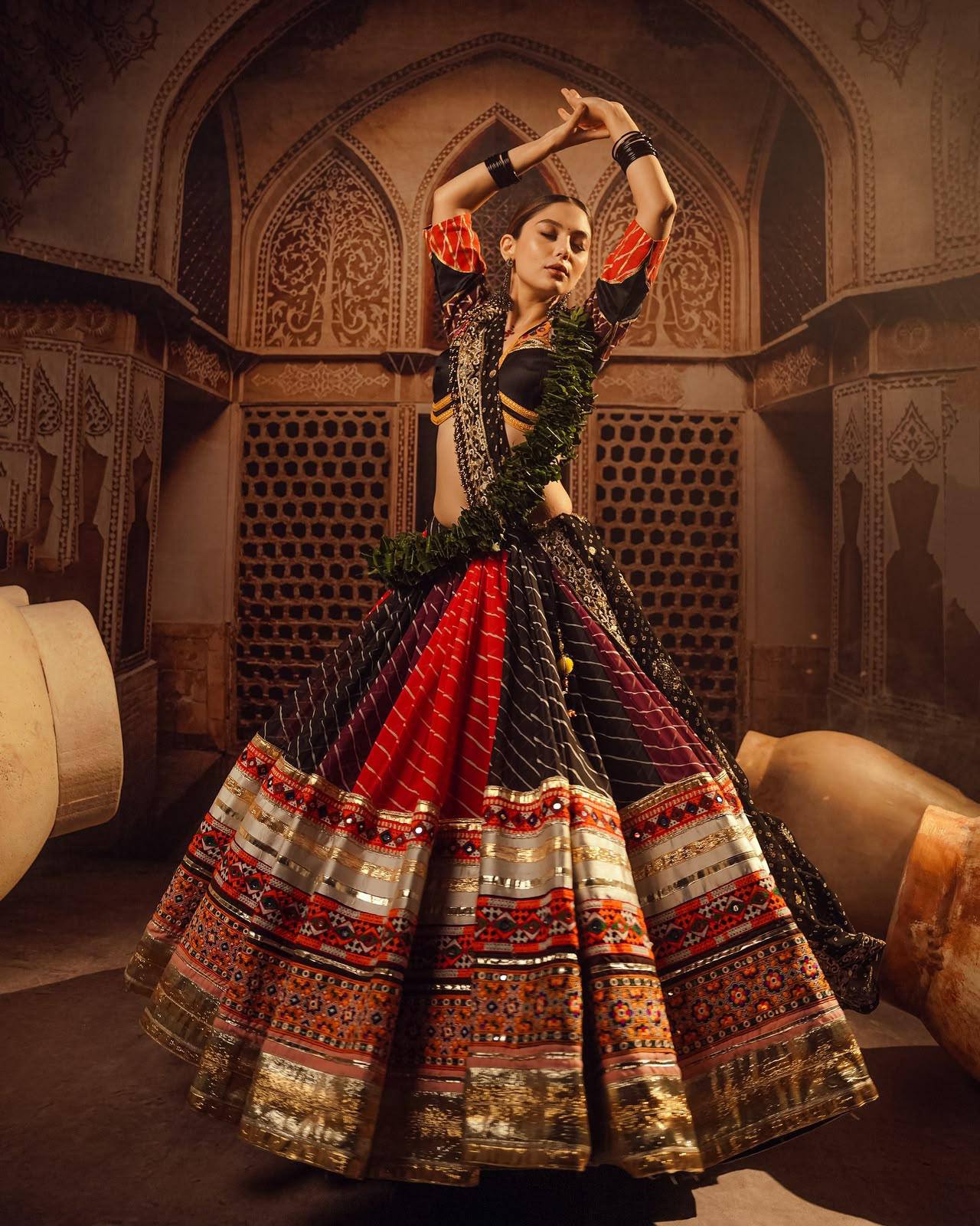 Malti Ghoomar Navratri Utsav Choli