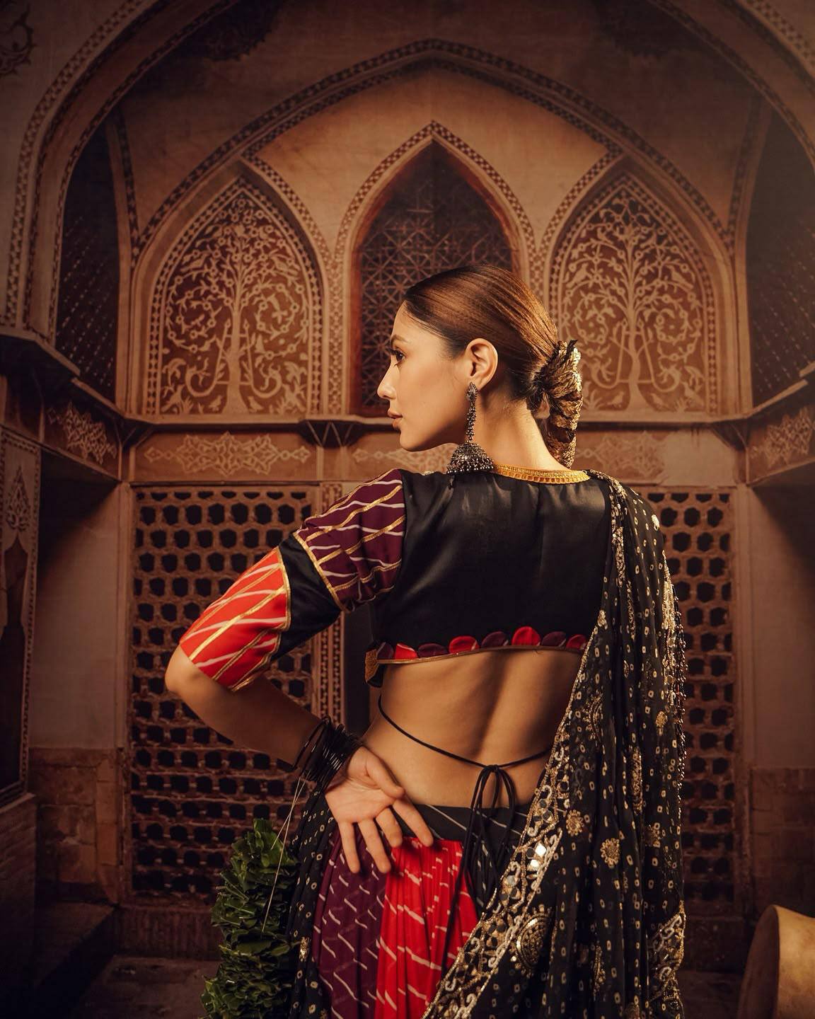 Malti Ghoomar Navratri Utsav Choli