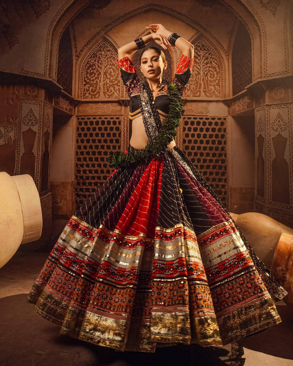 Malti Ghoomar Navratri Utsav Choli