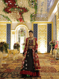 Jamkudi  Traditional Mirror Work Gujarati Outfit